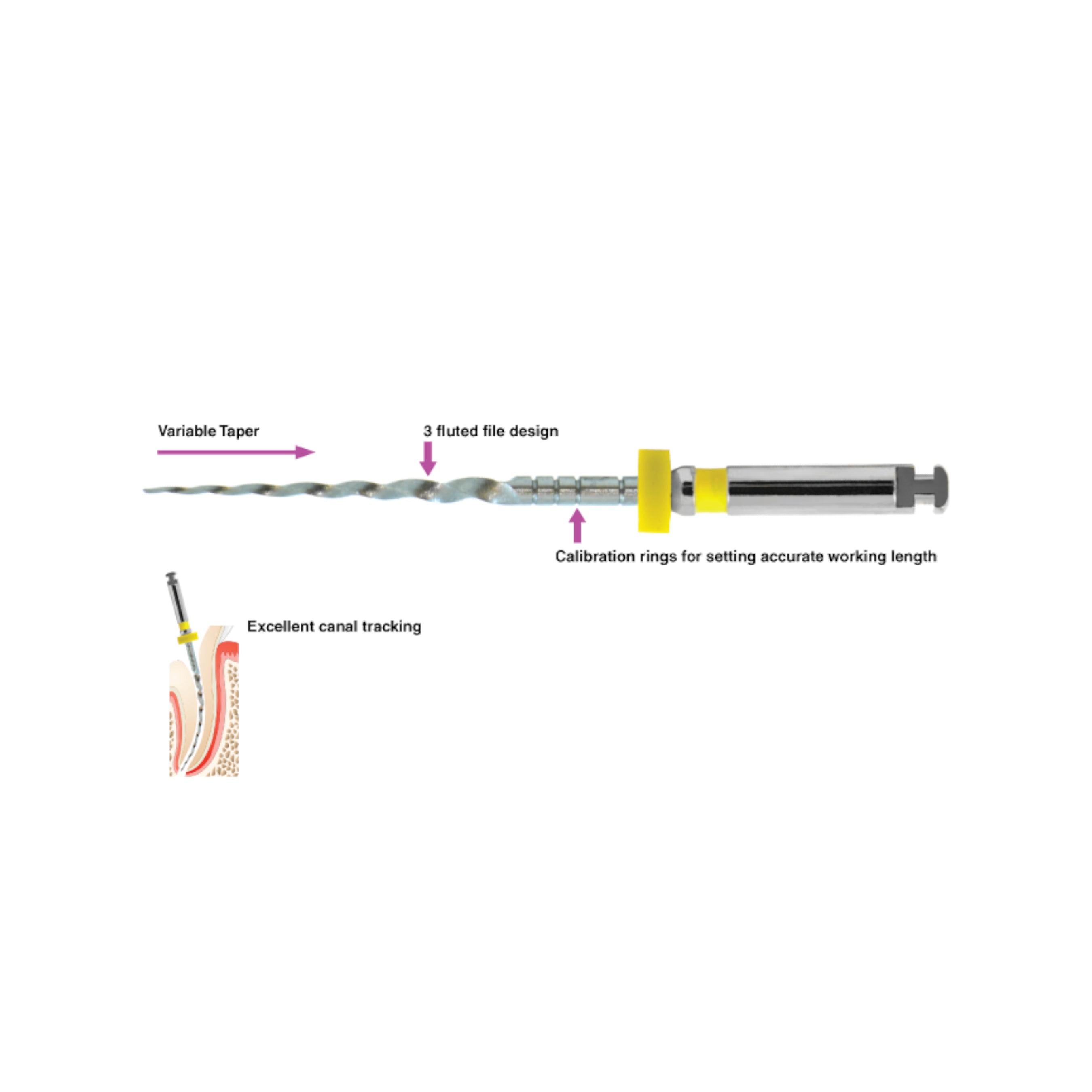 Pac-Taper™ NiTi Rotary Files