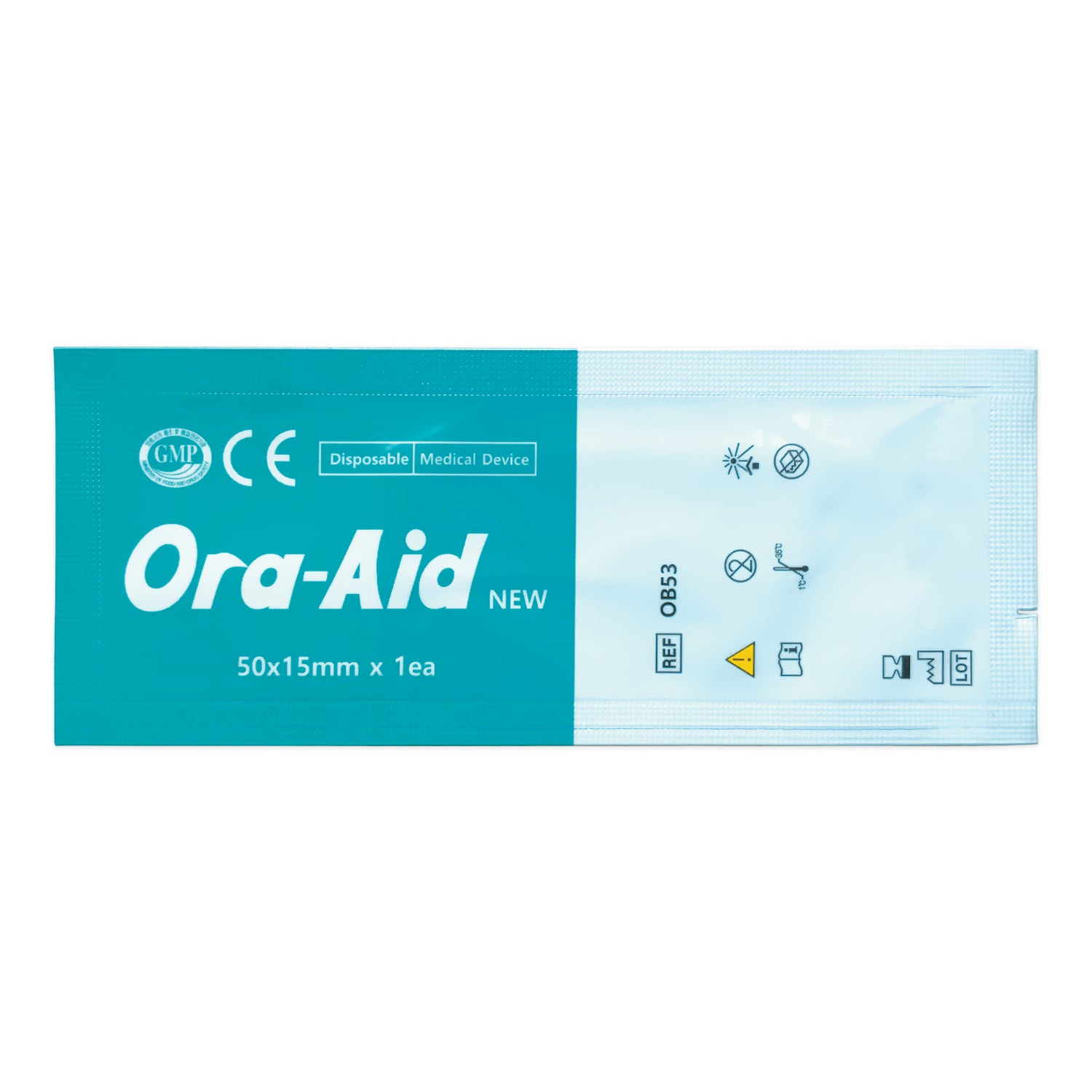 Apósito intraoral acoplable para heridas (Ora-Aid)