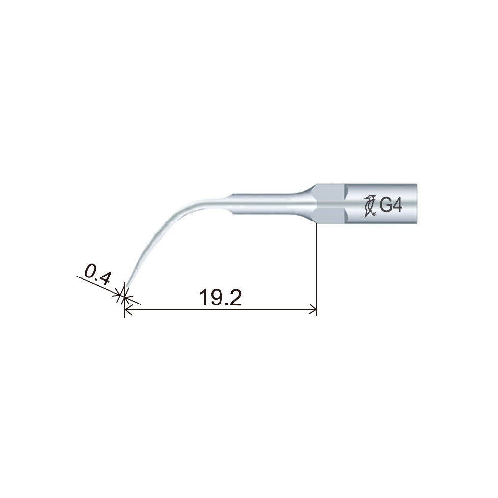 Punta para raspador ultrasónico Woodpecker/DTE - G4 (paquete de 5)