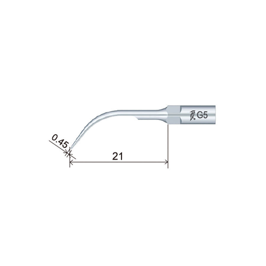 Punta para raspador ultrasónico Woodpecker/DTE - G5 (paquete de 5)